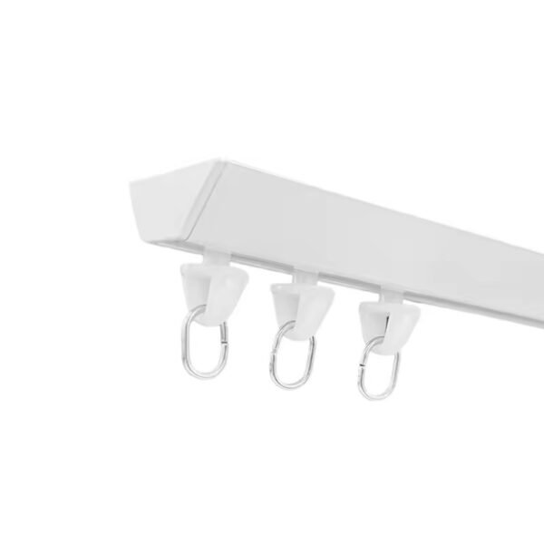 RC  Modern Aluminum V Shape Recessed Curtain Track - 图片 2