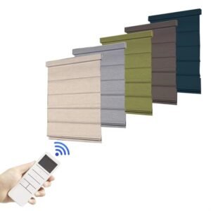 Custom Made High Quality Roman Blinds Electric Roman Shades