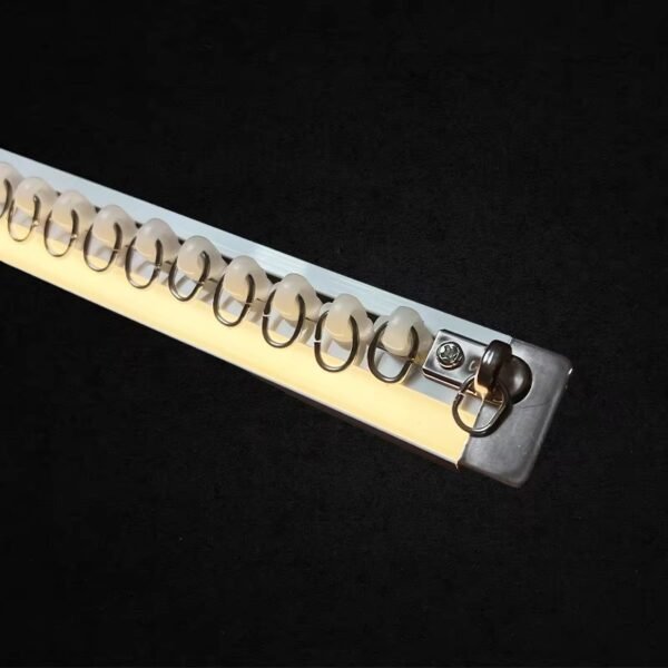 RC Aluminum Curtain Rail Track with LED Light - 图片 2