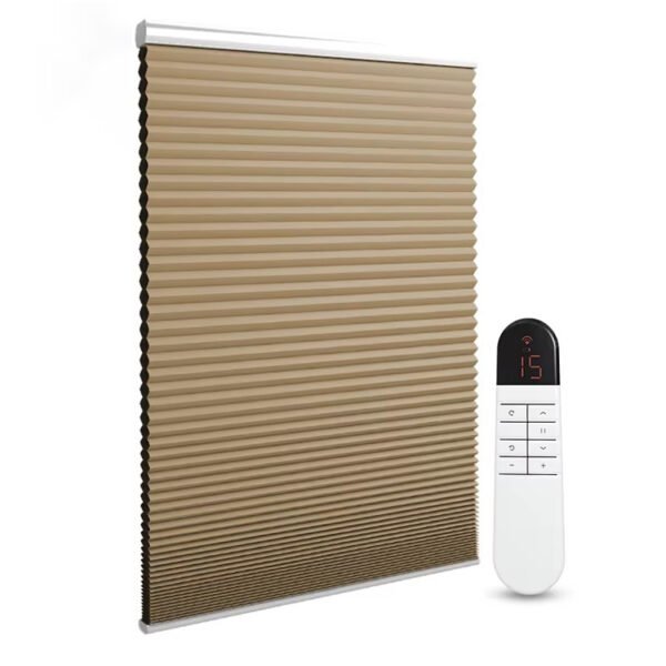 Motorized Blackout Honeycomb Blinds