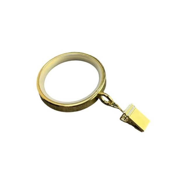 RC  Metal Curtain Rings with Clips multicolor - 图片 4