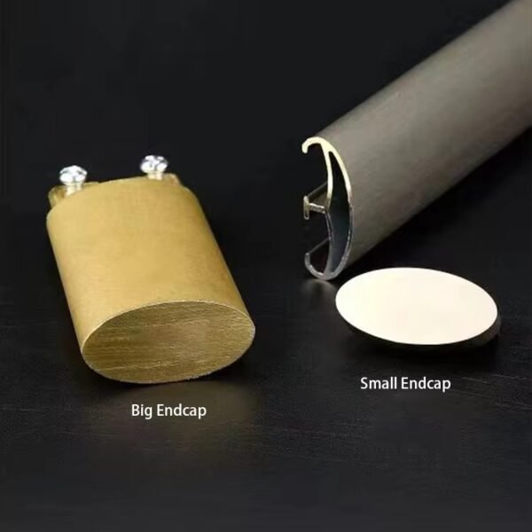 Professional Double Track Aluminum Curtain Rod System - 图片 6